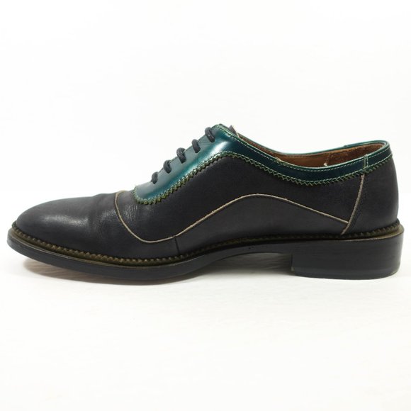 John Fluevog Gateway Southport Leather Oxford Shoes - Men's Size 8 - Picture 5 of 10